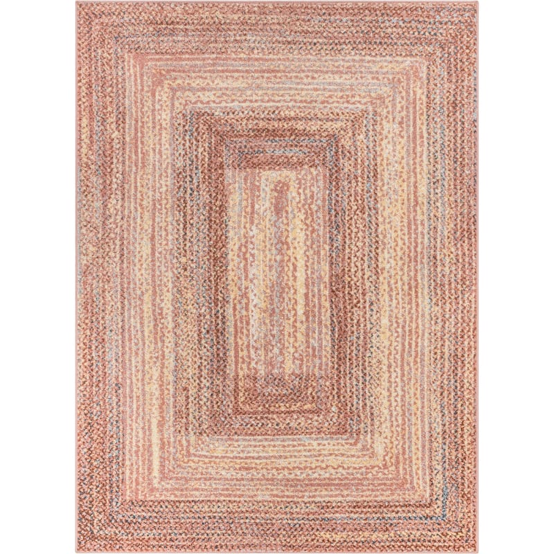 Well Woven Rodeo Chindi Bohemian Vintage Area Rug