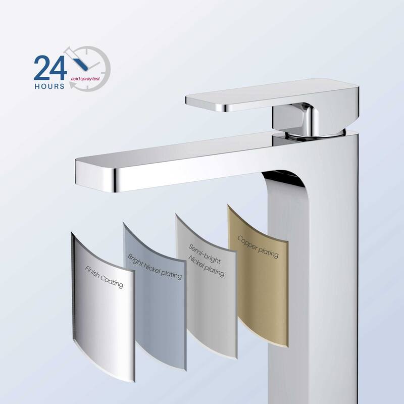 Blaze-T Single Handle Bathroom Vessel Sink Faucet