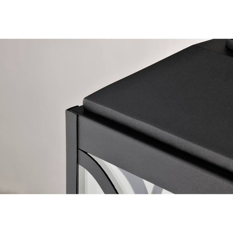 Oaklyn 1 Light Post Top Matte Black with Clear Glass