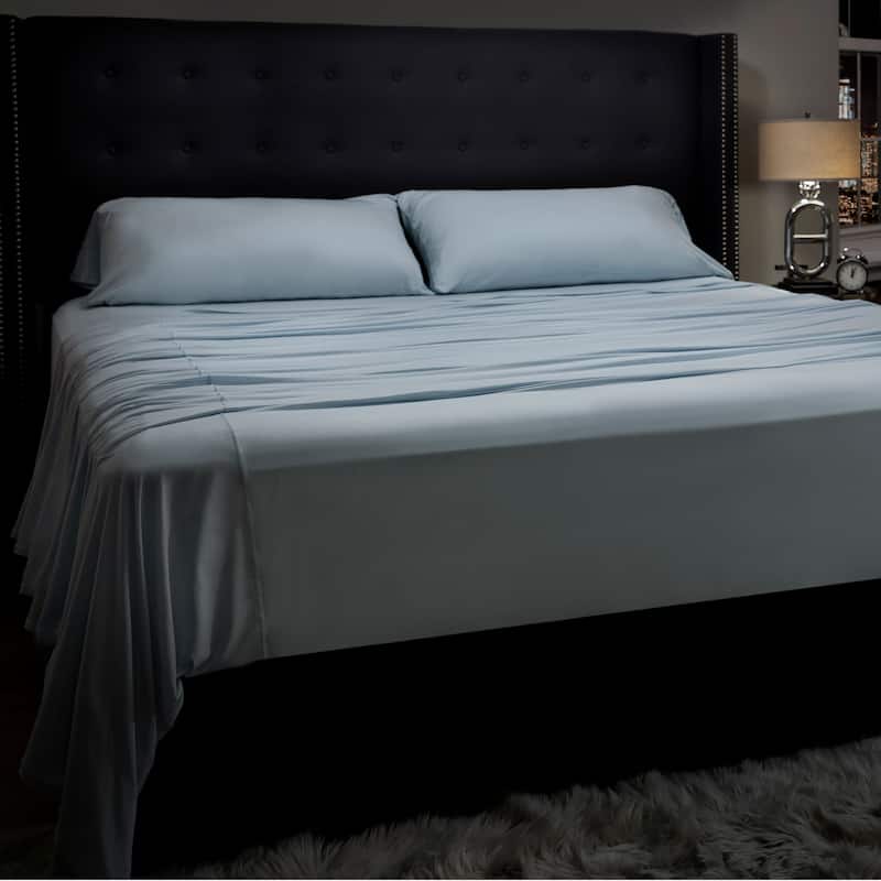 SHEEX Midnight Label Luxury Sheet Set - Queen - Porcelain
