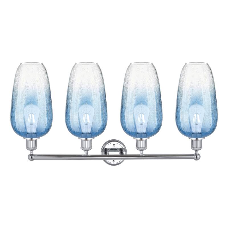 Innovations Lighting Endless Possibilities Edison - Brookhaven Flute - 4 Light 34" Bath Vanity Light