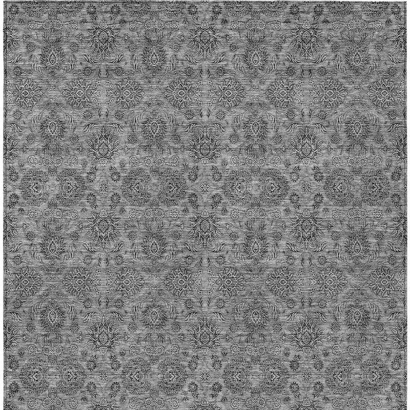 HomeRoots Floral Transitional Rectangle Outdoor Rug