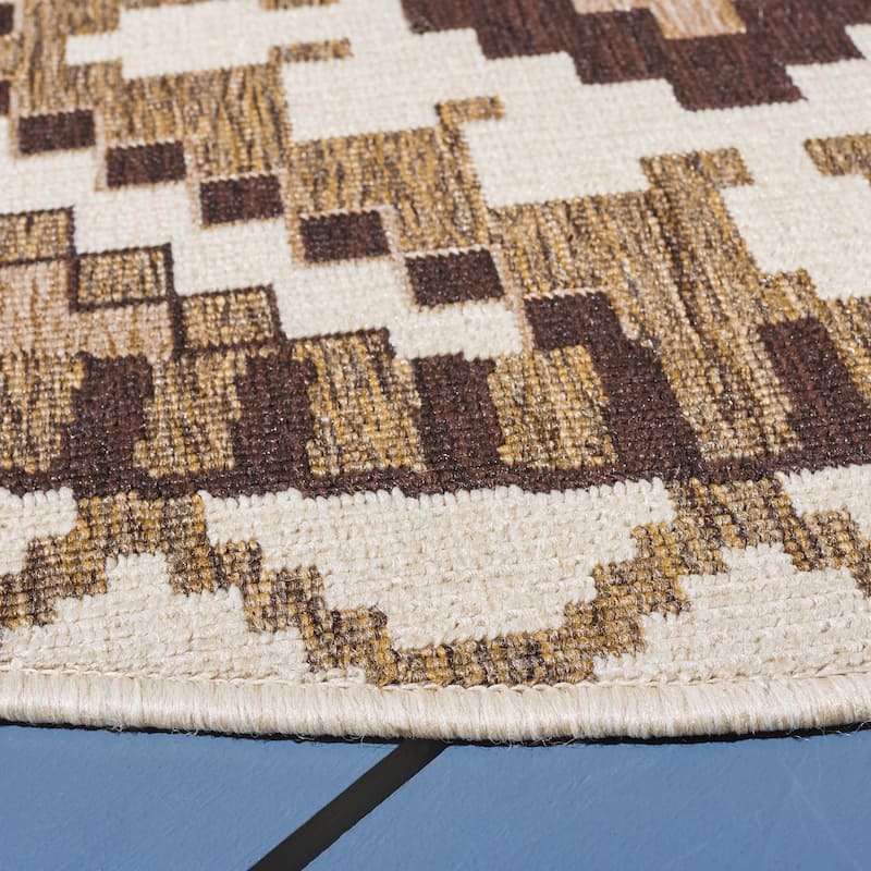 SAFAVIEH Veranda Vitaline Indoor/ Outdoor Waterproof Patio Backyard Rug