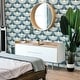 preview thumbnail 10 of 24, Genevieve Gorder Feather Flock Removable Peel and Stick Wallpaper