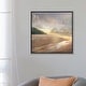 preview thumbnail 7 of 16, iCanvas "At Low Tide" by Mike Calascibetta Framed