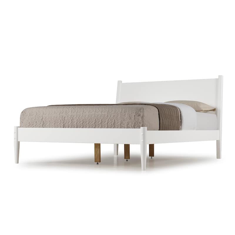 Mid-Century Panel Bed
