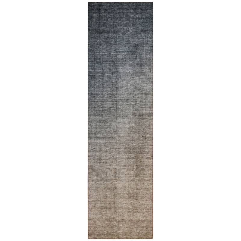 Naz Ombre Weather Resistant Blended Style Outdoor Rug