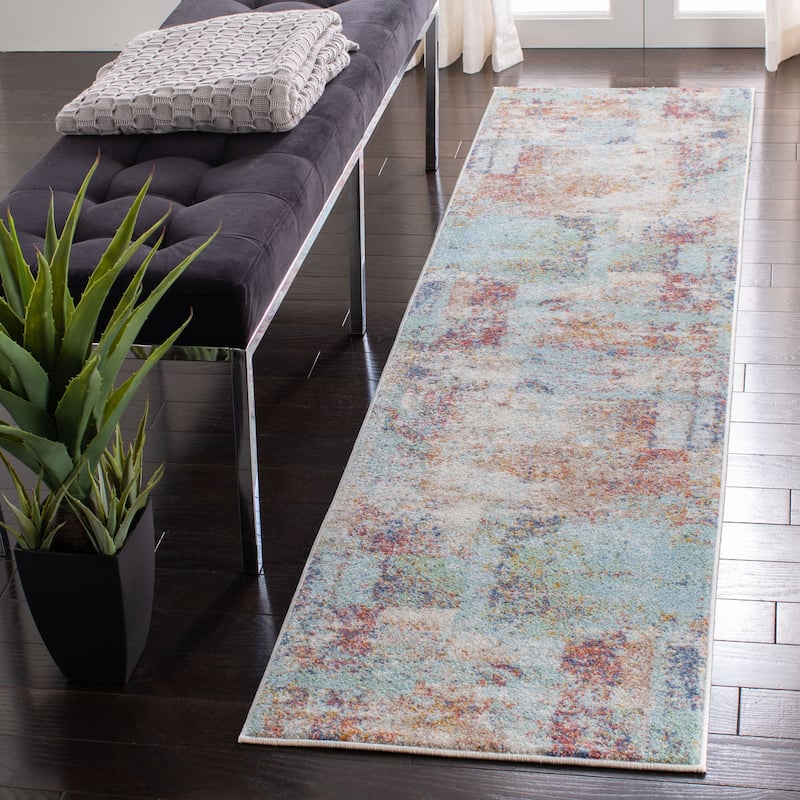 SAFAVIEH Prism Mursel Vintage Abstract Rug