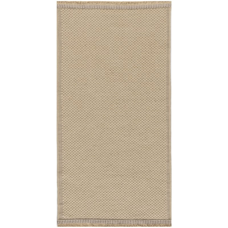 HomeRootsSolid Color Modern Rectangle Area Rug - 48' X '24' X '0.25