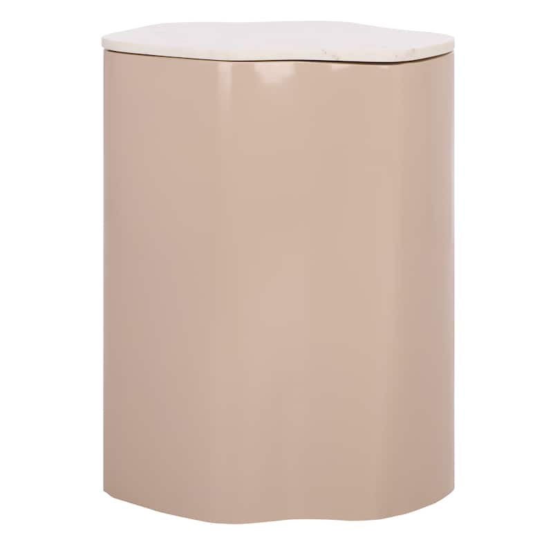 SAFAVIEH Home Kanon Accent Table, Fully Assembled - 22"W x 16"D x 25"H