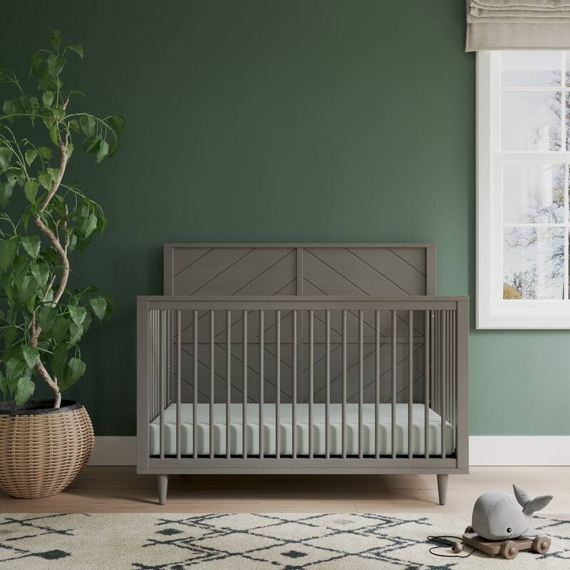 Surrey Hill 4-in-1 Convertible Crib - Lunar Gray