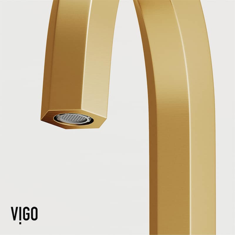 VIGO Hart 9" H 2-Handle Widespread Bathroom Faucet