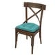 preview thumbnail 10 of 13, Klear Vu Non-Slip 15" x 16" Omega Tufted Dining Chair Cushion Set