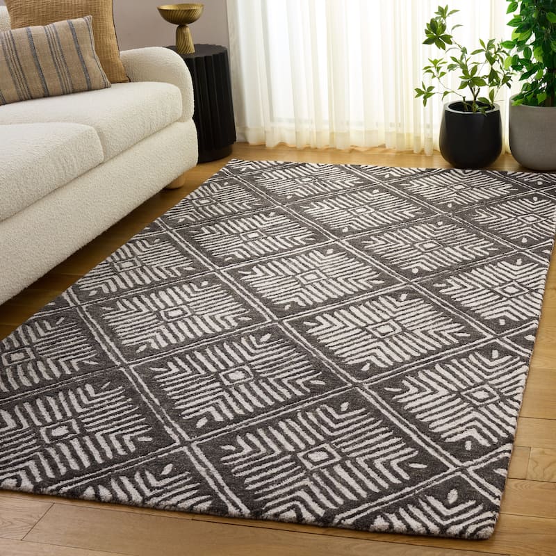 SAFAVIEH Handmade Cambridge Podgorka Modern Wool Rug