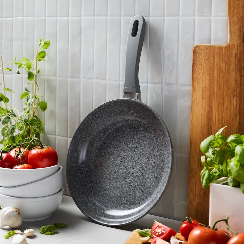 ZWILLING Parma Plus Ceramic Aluminum Ceramic Nonstick Fry Pan - Grey