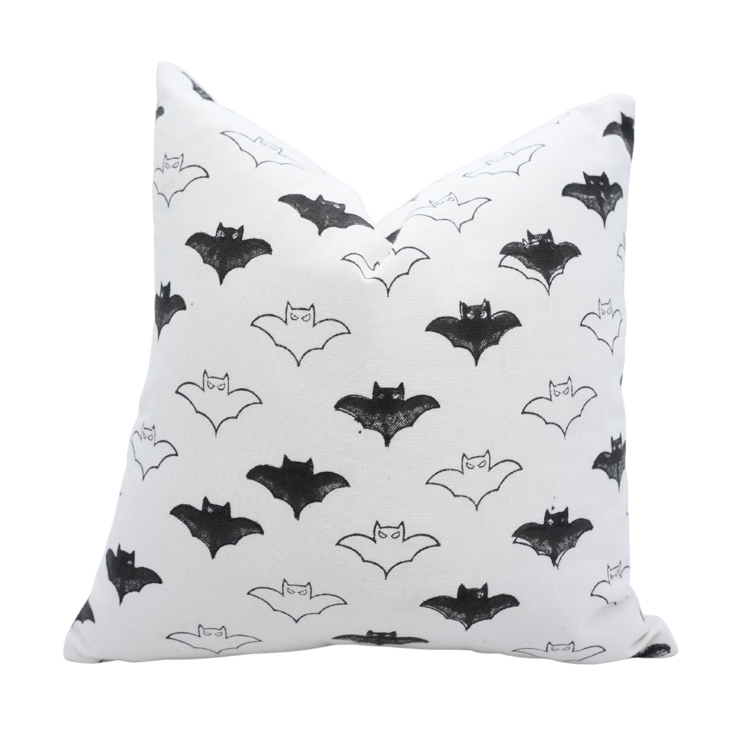 Fabdivine Home Decorative Accent Green Cotton Cushion Case Halloween, Skeleton