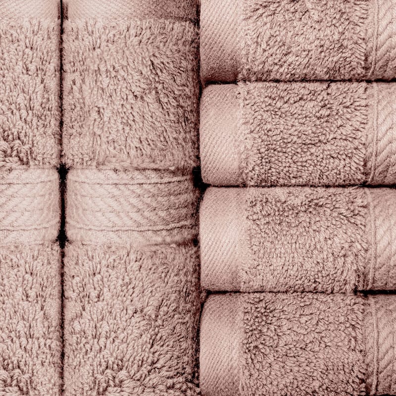 Superior Egyptian Cotton Pile Heavyweight Face Towel Set of 6