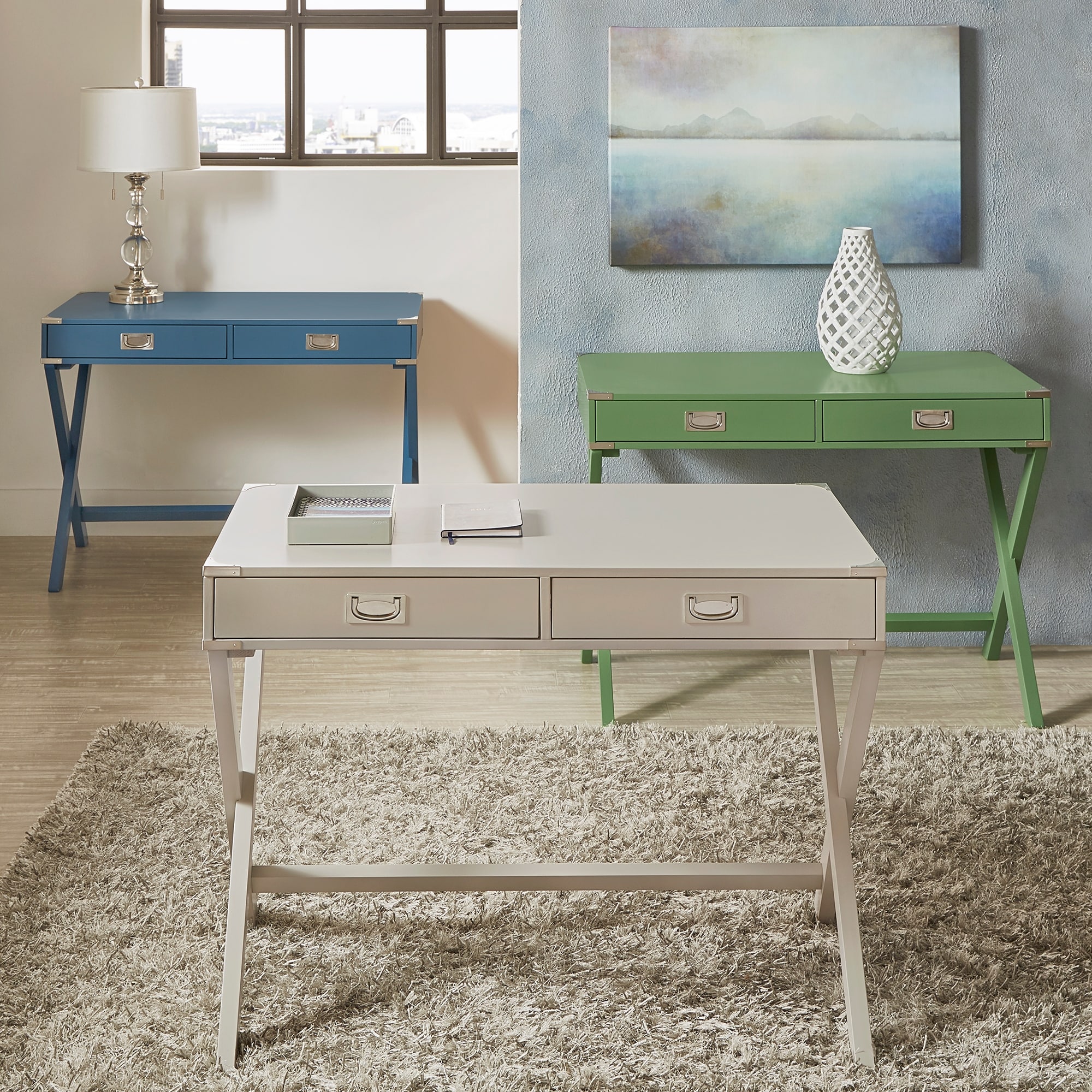 Kenton x base wood accent campaign writing desk inspire q modern outlet