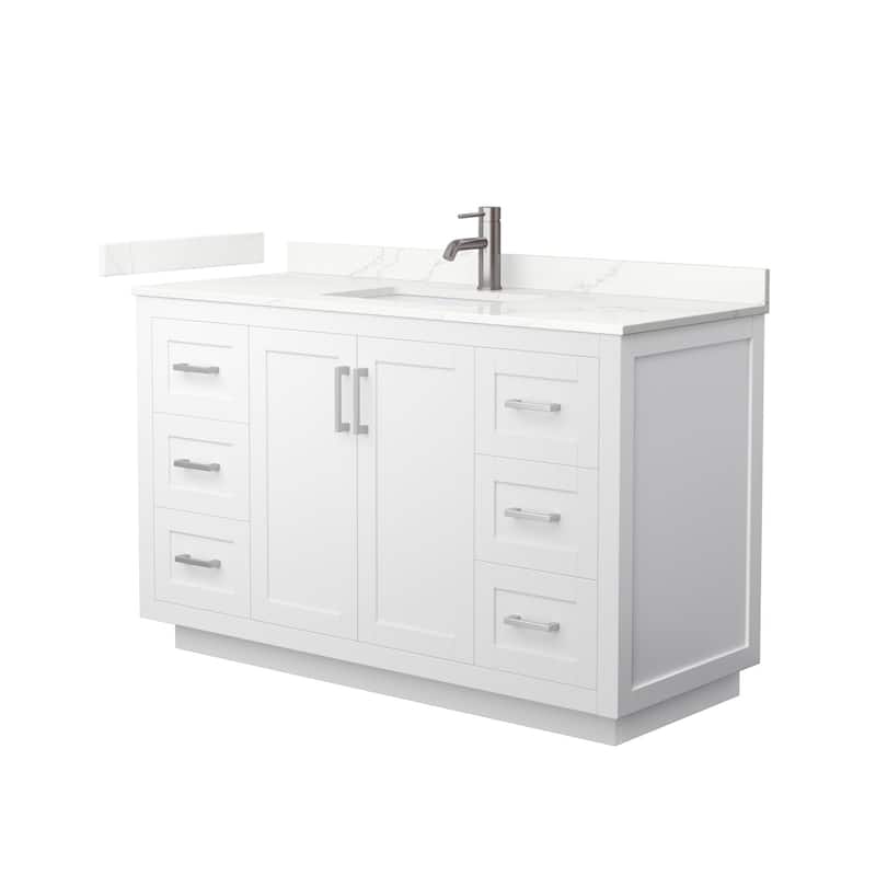 Wyndham Collection WCF292954S-QTZ-UNSMXX Miranda 54" Free Standing