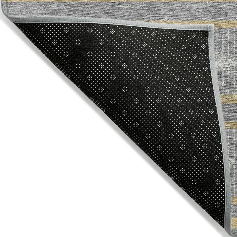 HomeRoots Geometric Transitional Rectangle Outdoor Rug