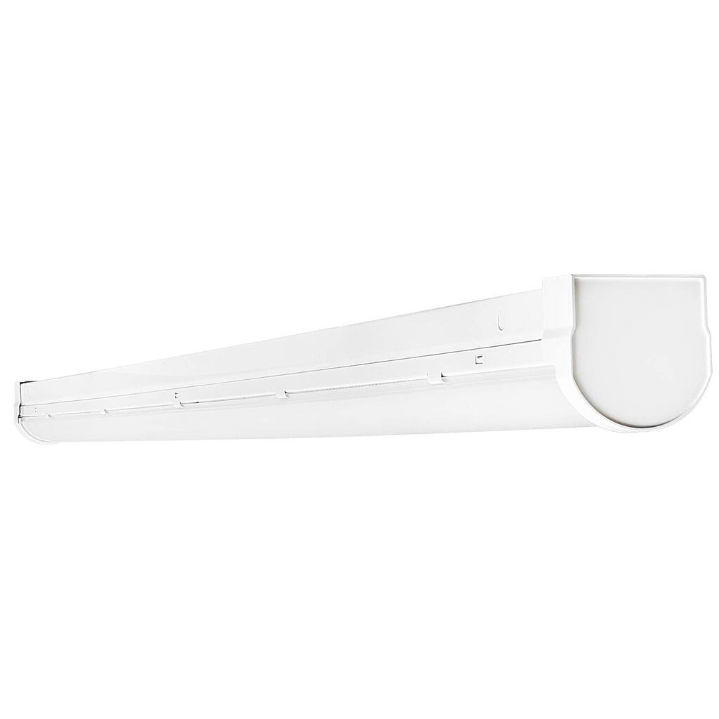 Luxrite 4FT Slim Linear LED Shop Light Fixture, 34W, 3600 Lumens, 120-277V, LED Garage Ceiling Light, Damp & ETL Listed