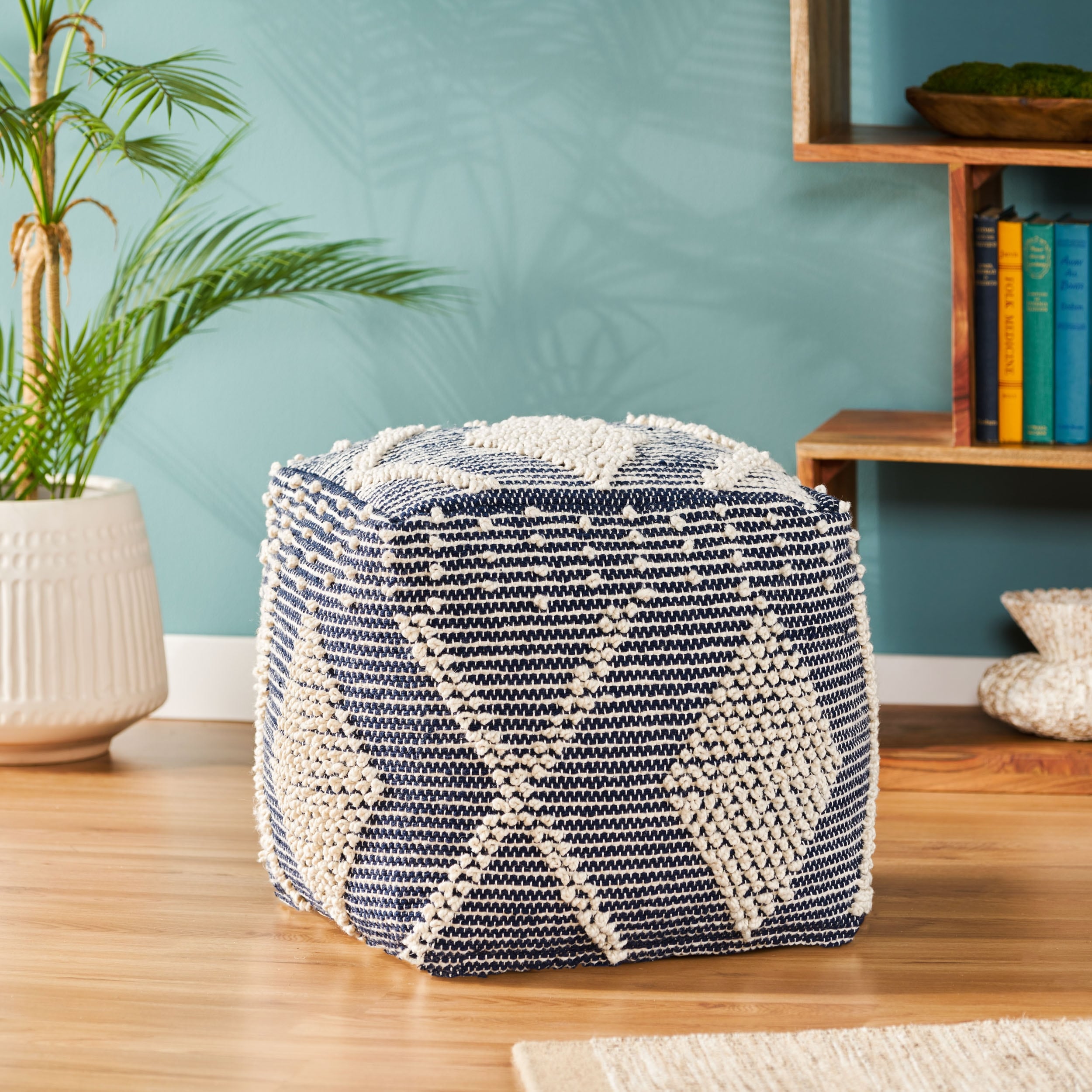 Yarn ottoman cheap