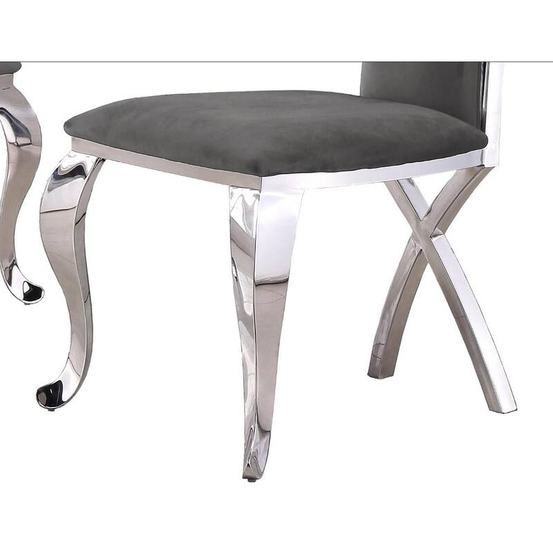 Best Quality Furniture Genuine Marble 7pc set in Stainless Steel