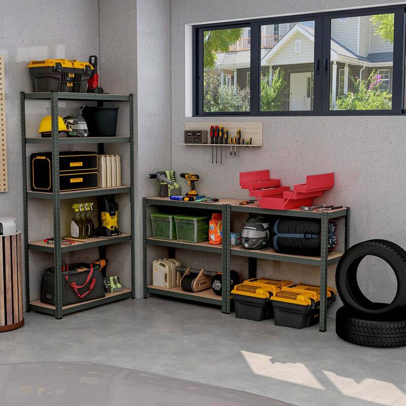 Costway 5 Tier Adjustable Garage Shelving Unit with 2000 lbs Max Load - See Details