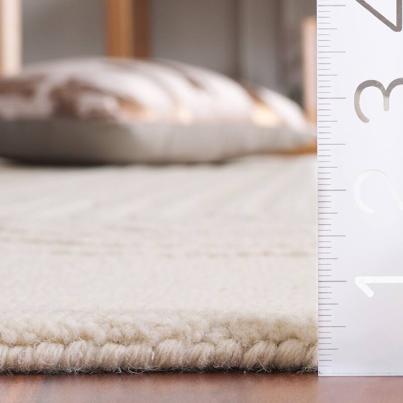 SAFAVIEH Handmade Rodeo Drive Miya Mid-Century Modern Wool Rug