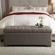 preview thumbnail 5 of 19, Porch & Den Large Tufted Storage Bench