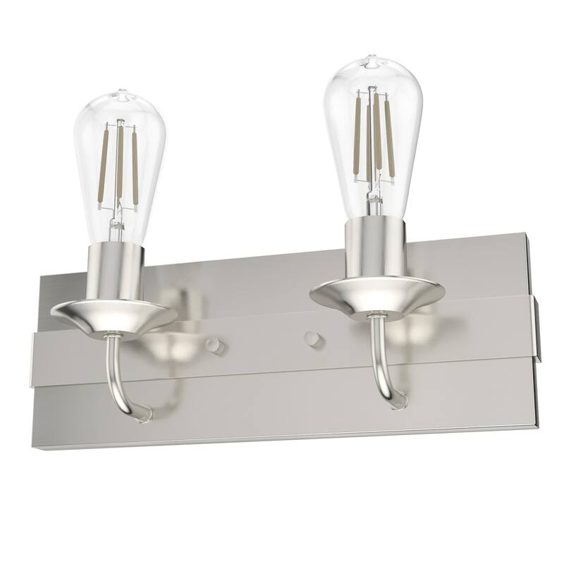 Hunter Perch Point Vanity Wall Light - Industrial, Modern Mountain, Rustic, Transitional - Damp Rated!