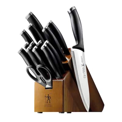 Henckels Silvercap 16-pc Knife Block set - Brown