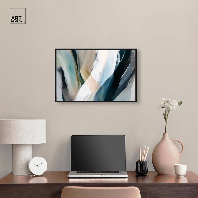 Sweeping Forms II Canvas by Art Remedy