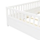 preview thumbnail 9 of 15, Full Size French Bed with Door, Montessori Kids' Beds Floor Bed with Slats