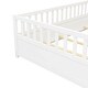 preview thumbnail 27 of 27, Pine High Fence Children's Floor Standing Bed Frame
