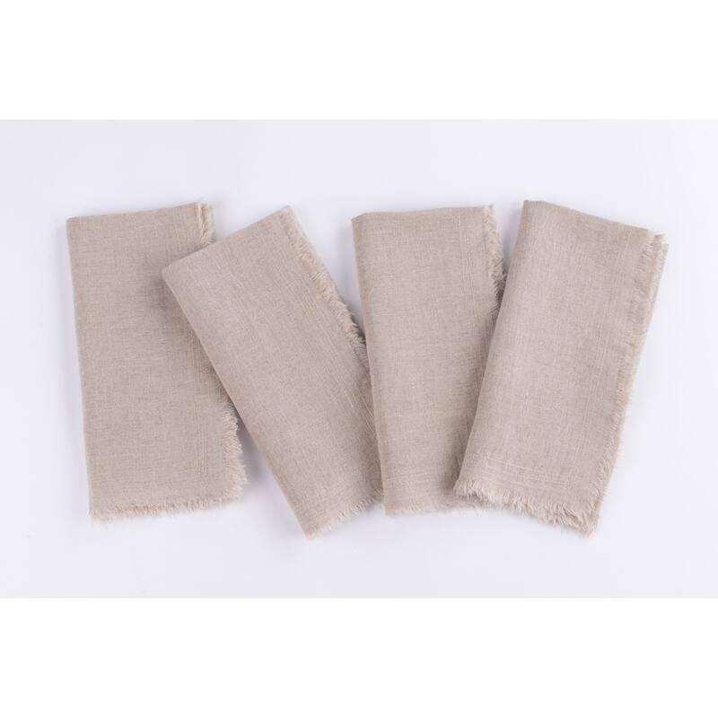 Brighton, Linen Dinner Napkin Set (Set of 4)