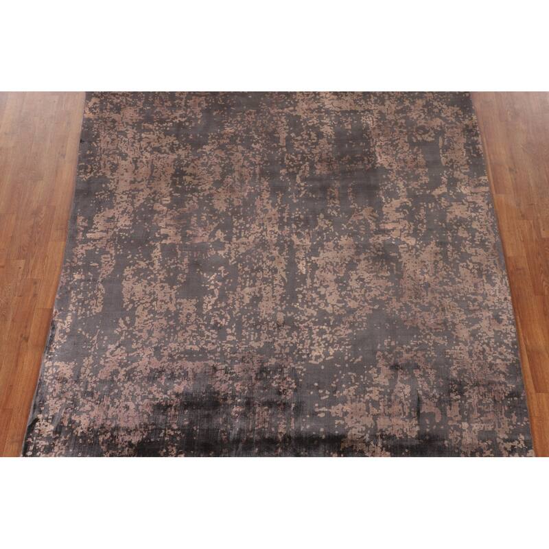 Modern / Abstract Oriental Area Rug Handmade Wool Carpet - 6'6"x 9'4"