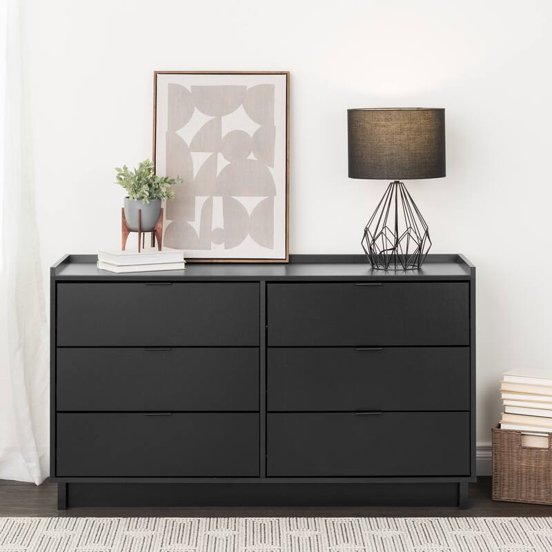 Prepac Simply Modern 6 Drawer 52.5" W Dresser