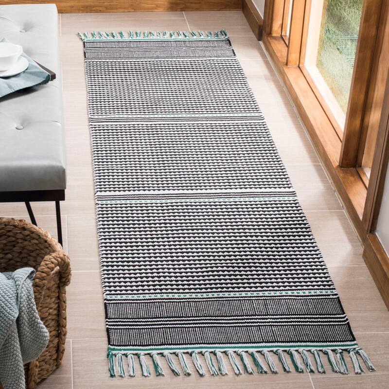 SAFAVIEH, Handmade Flatweave Montauk Susse Casual Cotton Rug