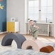 preview thumbnail 3 of 7, 3-Piece Climbing Toys for Indoor Fun, Safe Playset for Active Toddlers - 44" x 16" x 19"