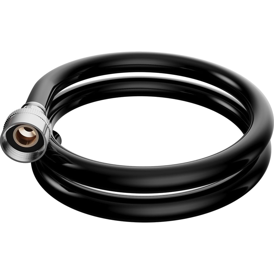 hOmeLabs Dehumidifier Drain Hose, ¾ Inch Connection, 5', 5 Feet, Flexible PVC, Black - 50 pint capacity