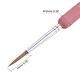 preview thumbnail 3 of 4, Detailing Paint Brush 0.59" Bristle Length with Pink Wood Handle 4Pcs