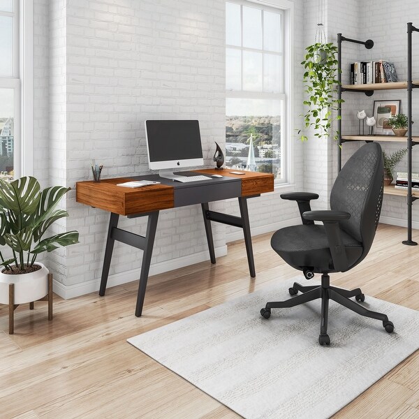 Modern study table with storage discount