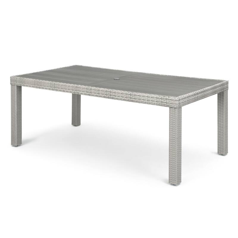 Cannes 9 Piece Aluminum Outdoor Patio Dining Set