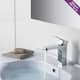 Solid Brass Lead-free Single-handle High Arc Bathroom Faucet
