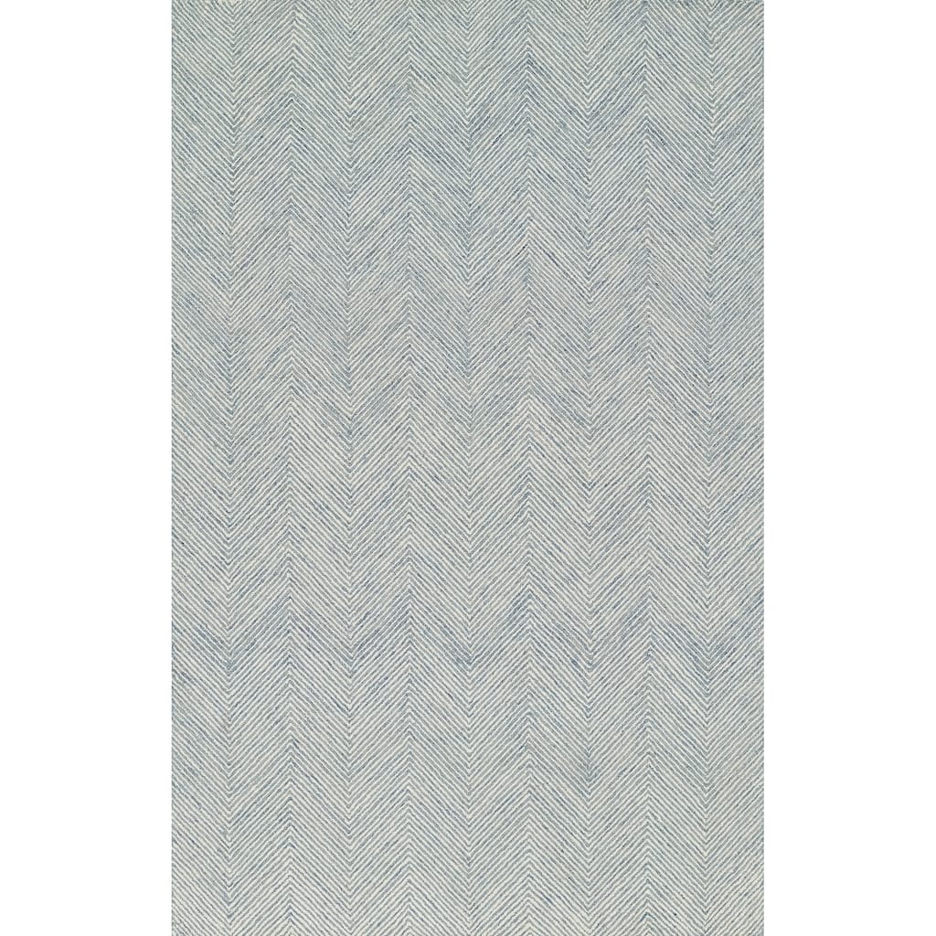 Momeni Charles Hand-tufted Wool Chevron Pattern Area Rug