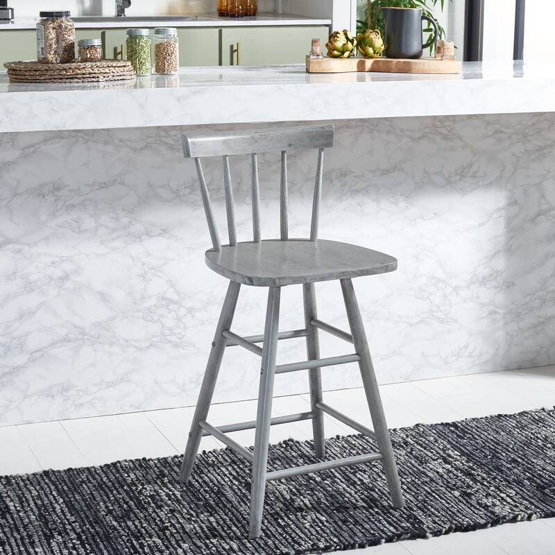 SAFAVIEH Wijnanda 25-inch Counter Stool - 17 In. W x 17 In. D x 36 In. H - 17Wx17Dx36H