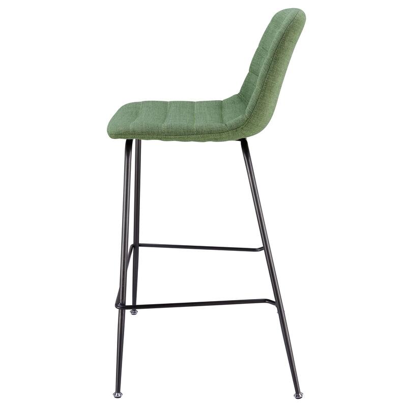 NPD Furniture Caleb Fabric Counter Stool (Set of 4)