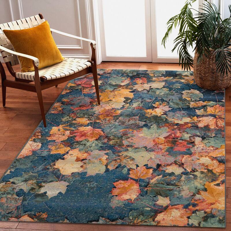 Liora Manne Marina Fall In Love Indoor/Outdoor Rug - 7'10" x 9'10" - Multi
