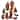 Kurt Adler 12.5-Inch Nativity Figurines Table Piece, 10-Piece Set - Multicolored